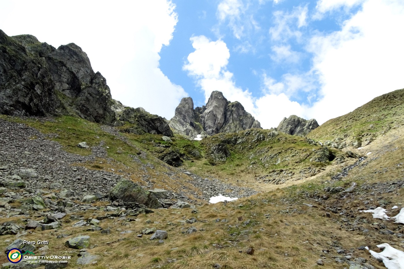 56 Provo a salire verso il Ponteranica....JPG